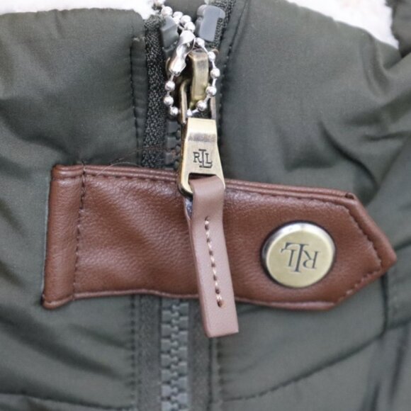 Lauren Ralph Lauren Padded Down Jacket, Litchfield Loden - Picture 2 of 11